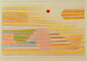 Večer v egyptě od Paul Klee